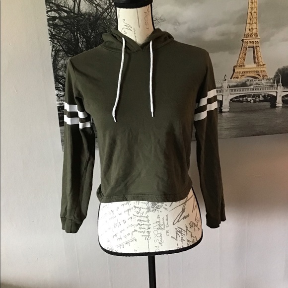 On Fire Tops - 3/$20 On Fire juniors crop hoodie size small